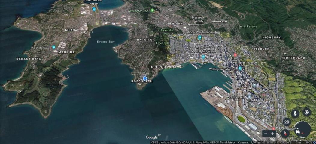 Incredible Views! Luxurious Studio & Outdoor Living Wellington Esterno foto